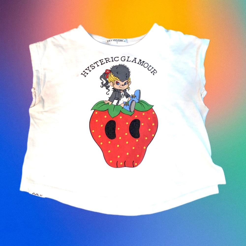 hysteric glamour joey baby tee